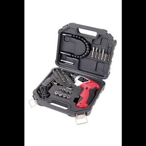 Apollo 3.6V Li-Ion Cordless Screwdriver with 45-Pc Bit Set